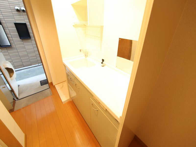 キッチン(ガス2口コンロ設置可)