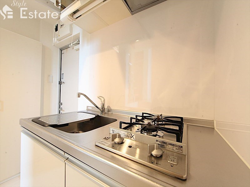 キッチン ガス2口コンロ付き