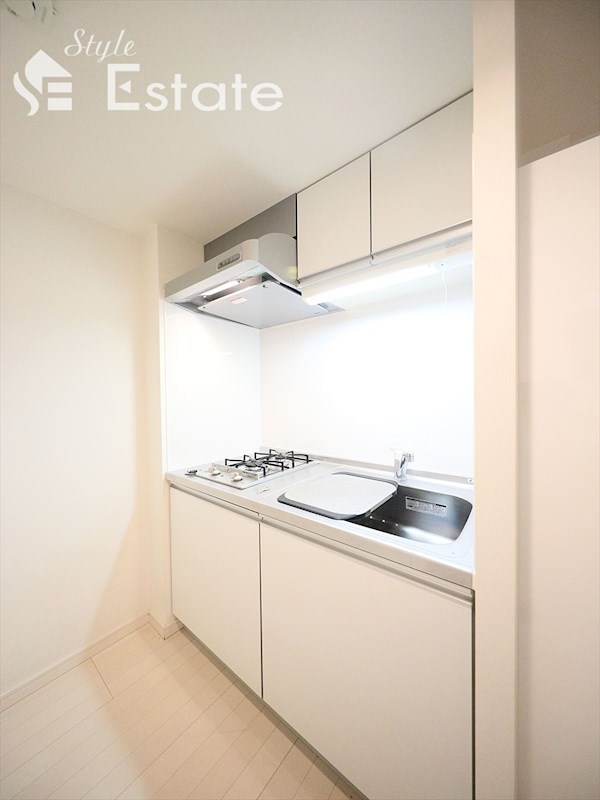 システムキッチン ガス2口コンロ付き