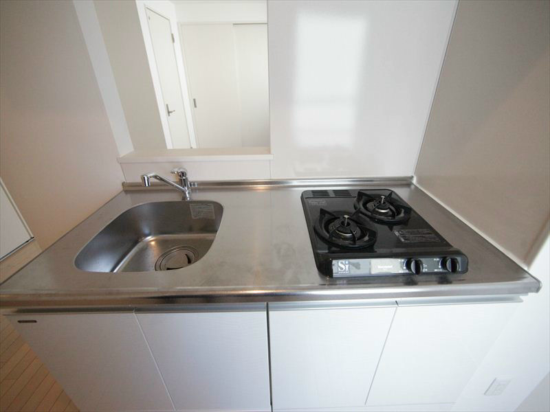 システムガス二口コンロ