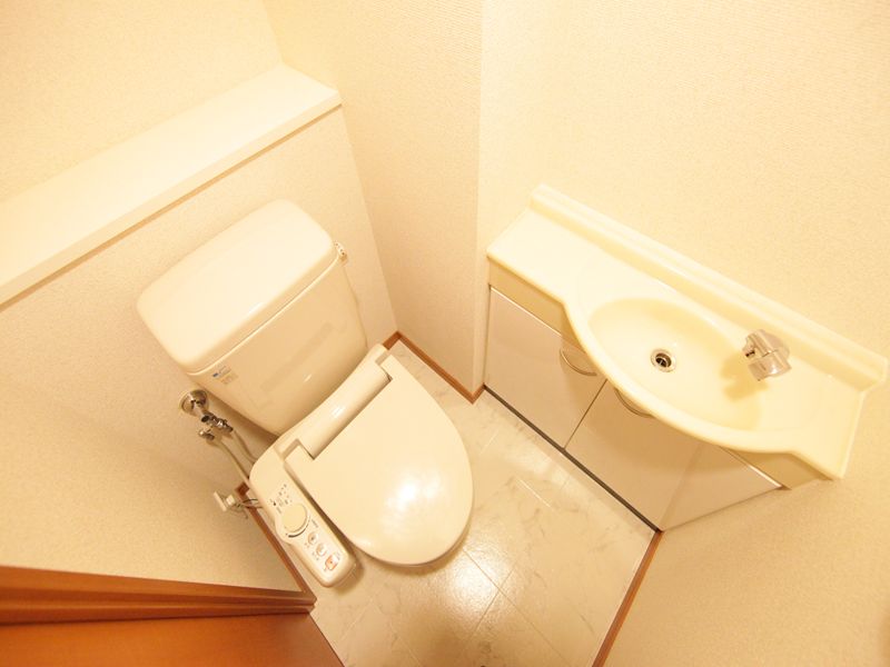 温水洗浄便座 洗面台付き