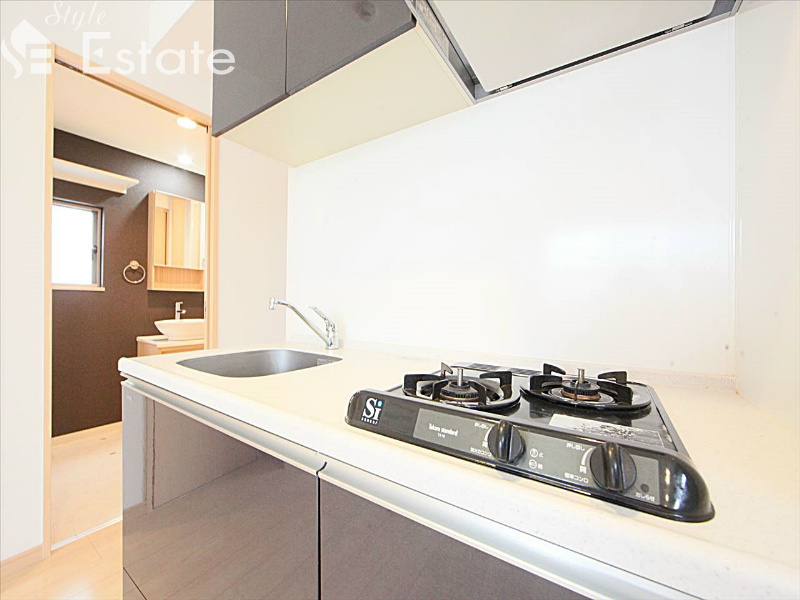 システムキッチン 2口ガスコンロ