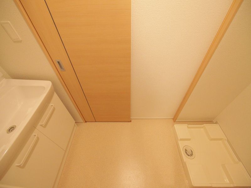 脱衣場 室内洗濯機置き場