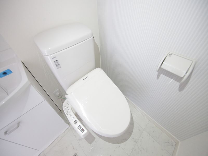 温水洗浄器つき便座!