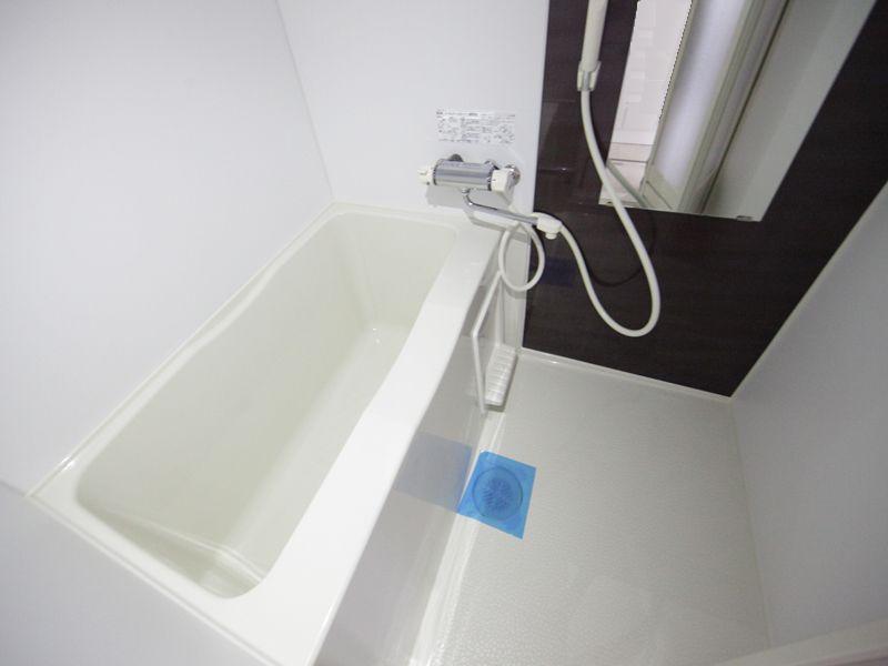 バスルーム 鏡ついています