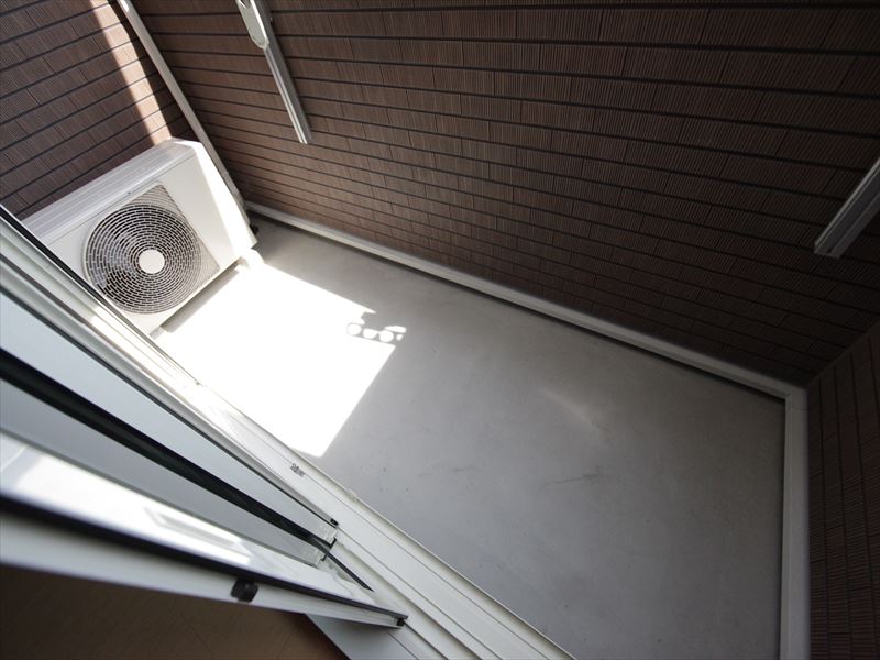 バルコニー南向き