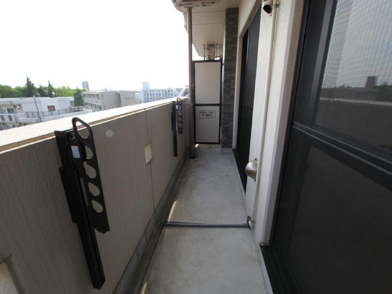 ベランダ南向き