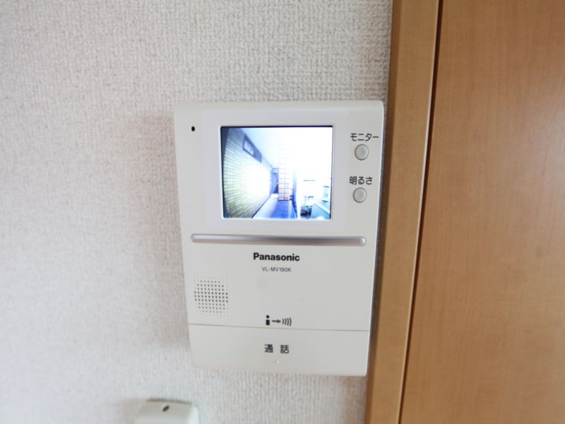 カラーモニター付きインターホン