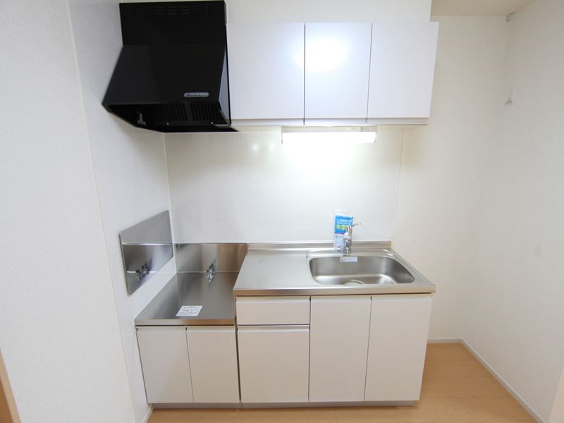 ガス2口コンロ設置可 同型モデルルーム