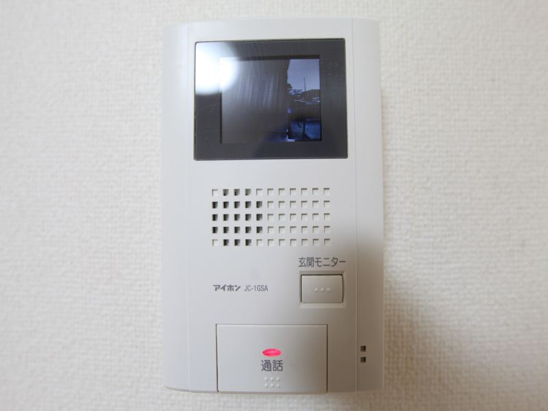 カラーモニター付きインターホン
