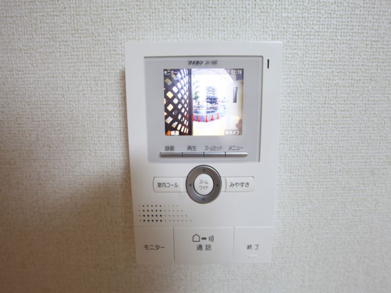 モニター付きインターホン