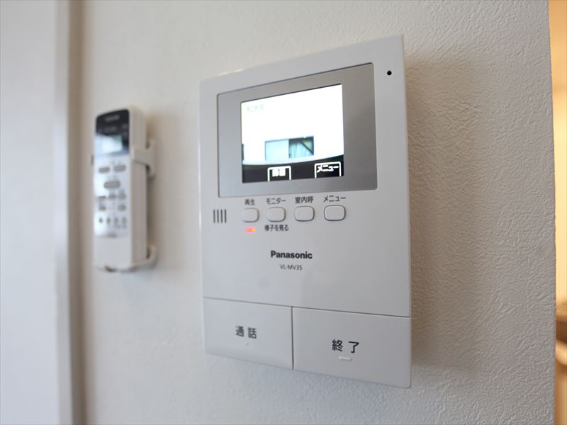 モニター付きインターホン