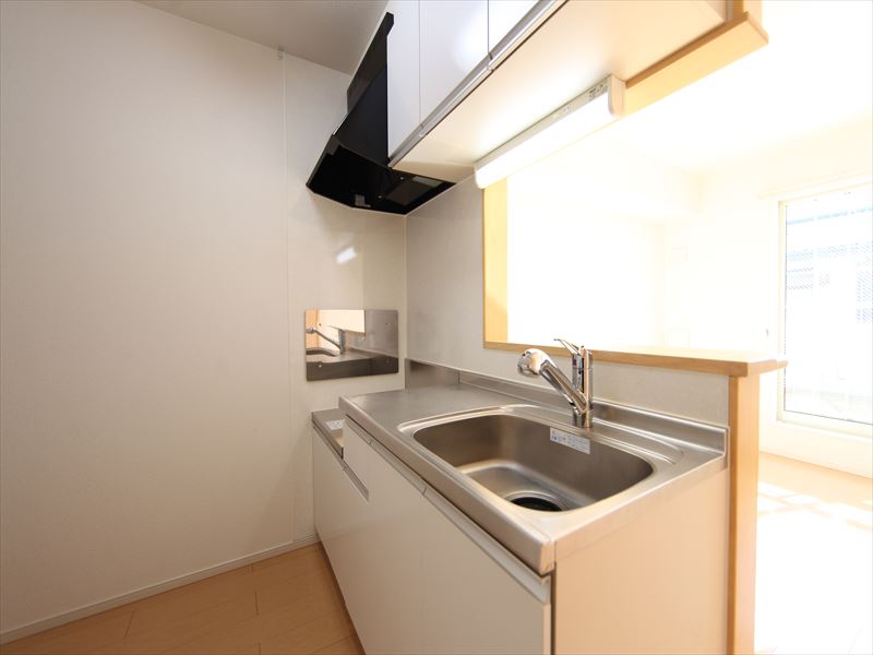 キッチン 収納充実しています