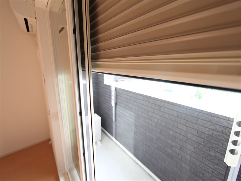 バルコニー 防犯シャッター付