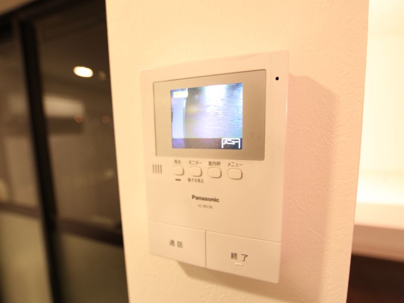 モニター付きインターホン