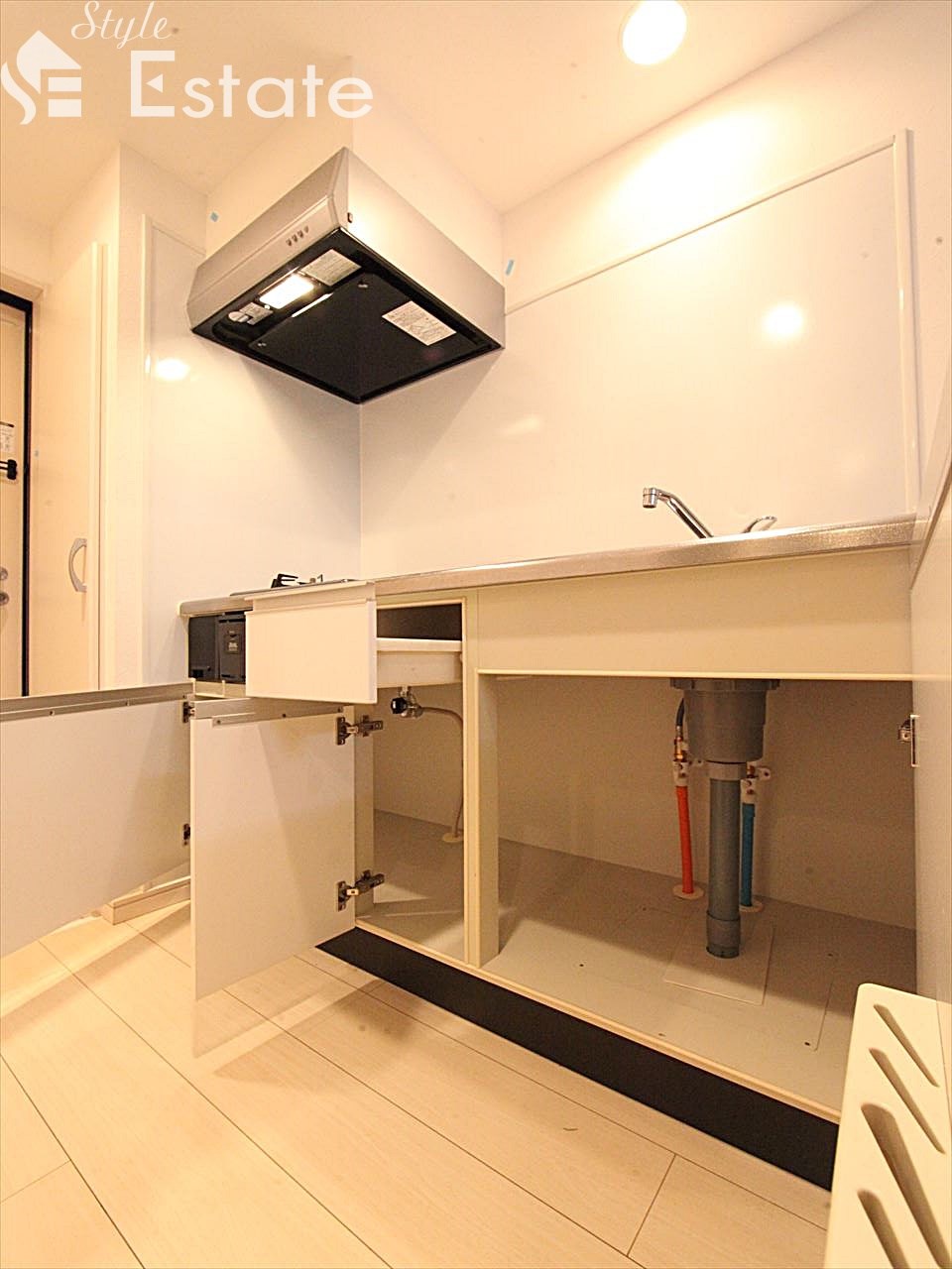 システムキッチン 2口コンロ