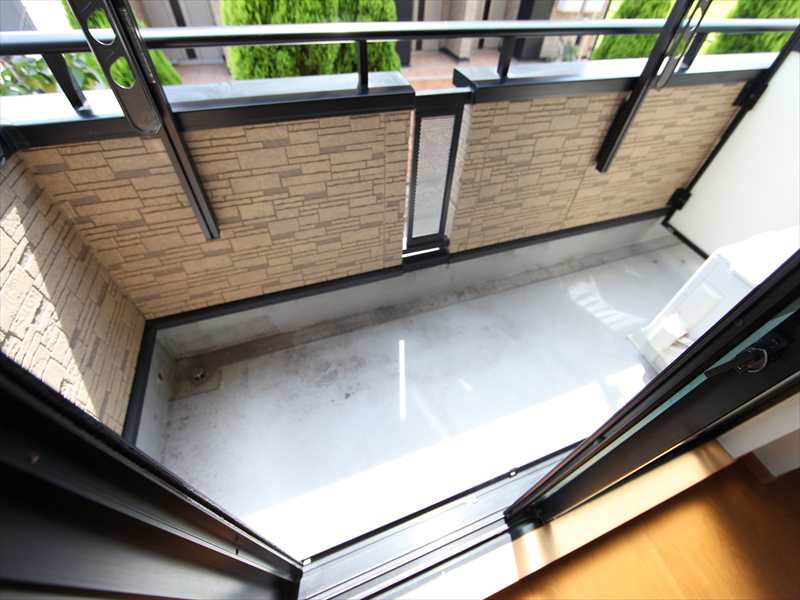 ベランダ南向き