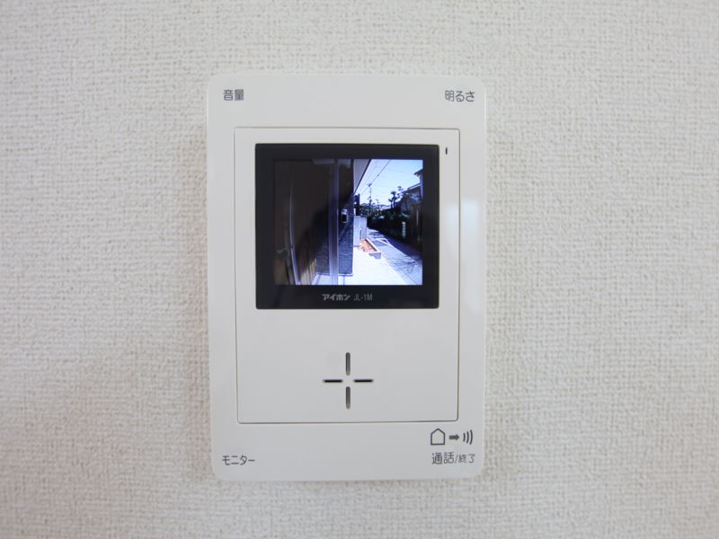 モニター付きインターホン