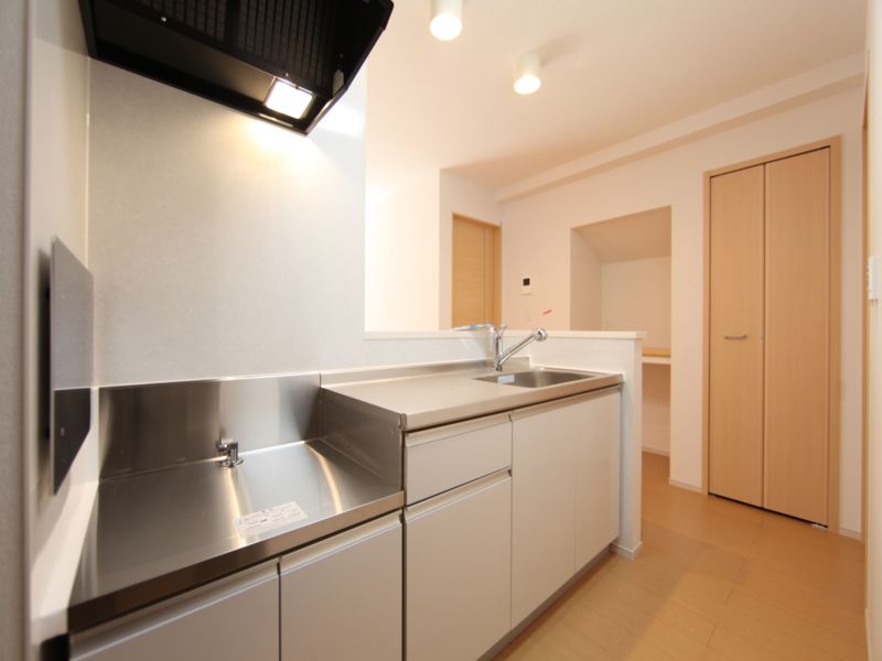 キッチン 2口コンロ設置可