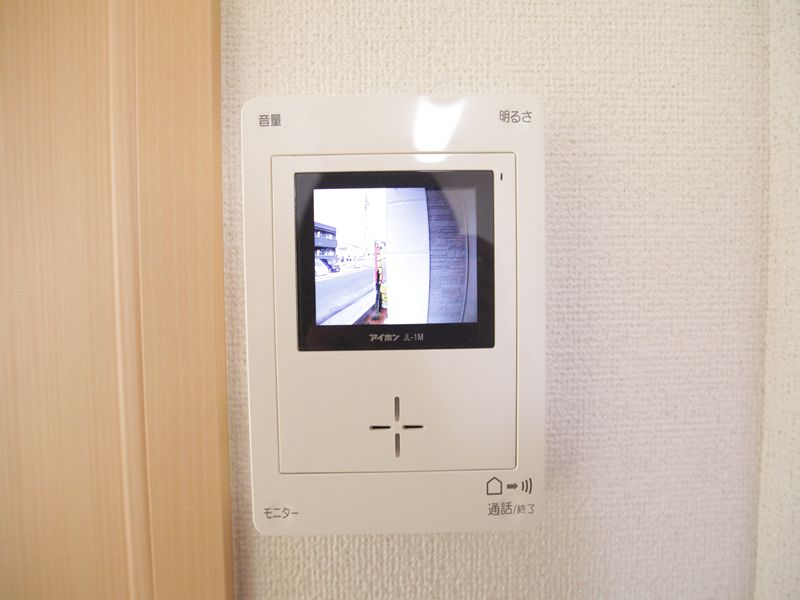 同タイプ モニター付きインターホン