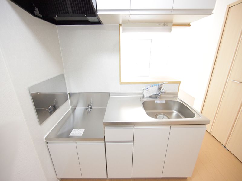 同タイプ カウンターキッチン 2口コンロ設置可