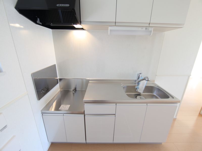 キッチン(ガス2口コンロ設置可)