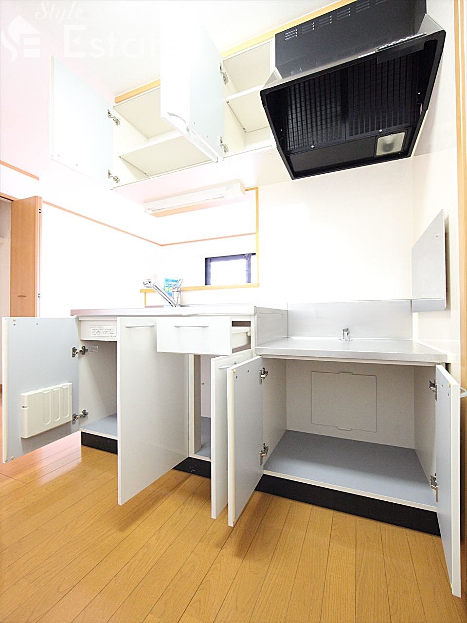 カウンターキッチン 2口コンロ設置可