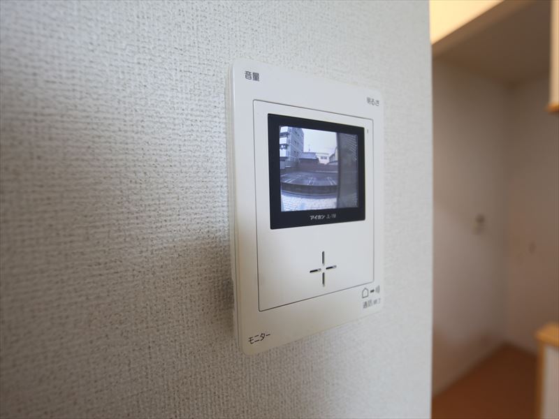 ニター付きインターホン