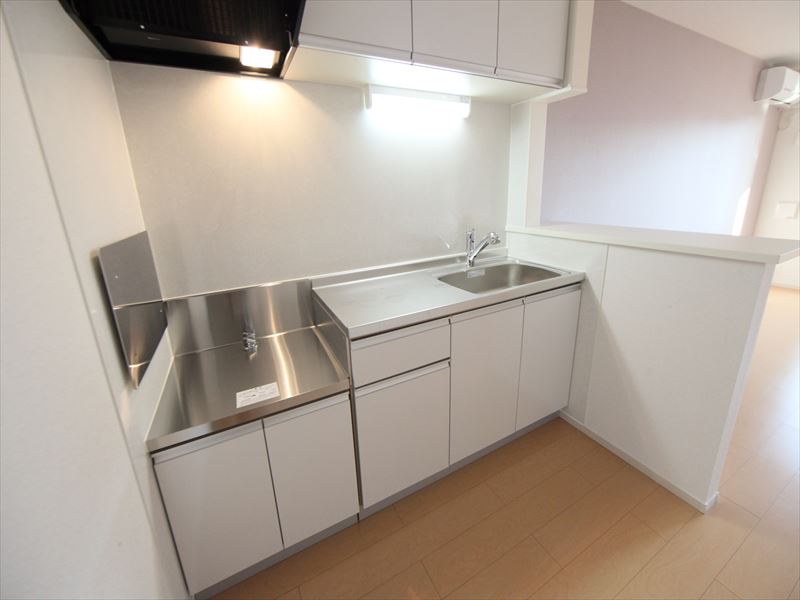 ガス2口コンロ設置可