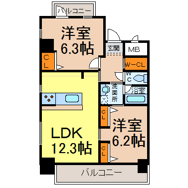 ミクニハイツ　Ａタイプ　0827