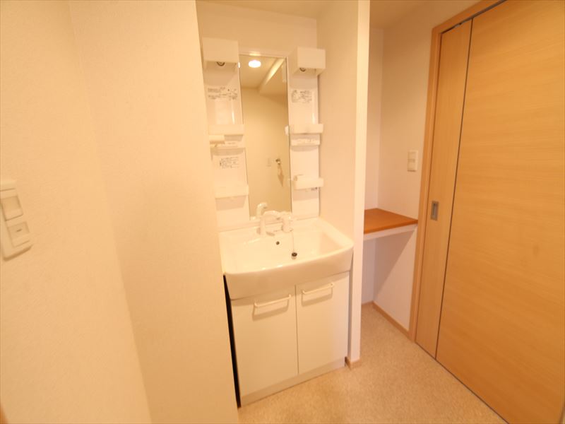 シャンプードレッサー付の洗面台