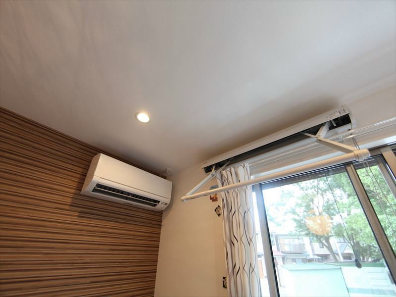 室内洗濯物干し