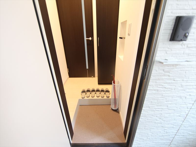 玄関 シューズボックス付 モデルルーム