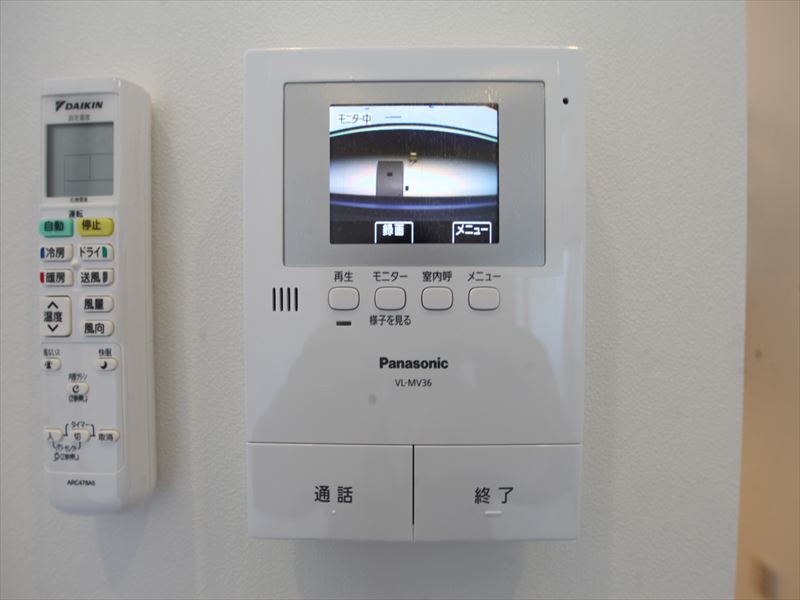 TVモニターホン(録画機能付)