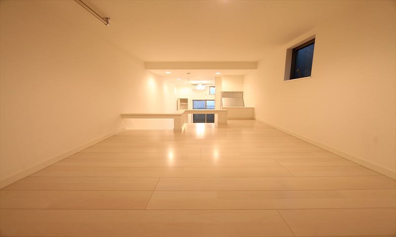 ロフト5.4帖 収納としても使えます。