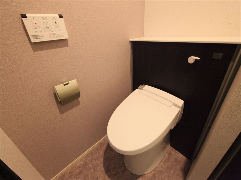 温便洗浄便座付きトイレ モデルルーム