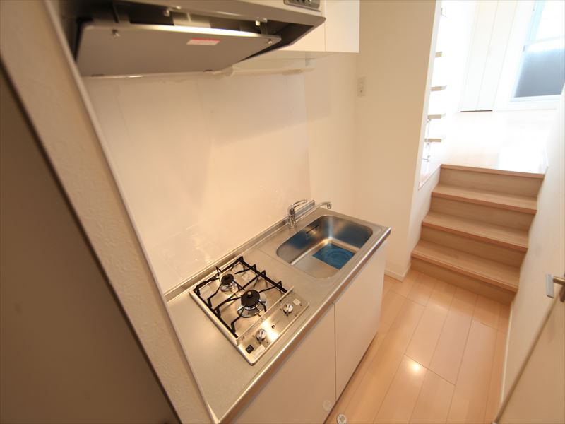 システムキッチン(ガス2口コンロ)