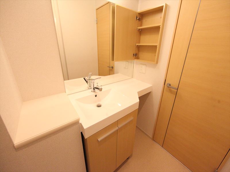 脱衣所 独立洗面台(シャンプードレッサー付)