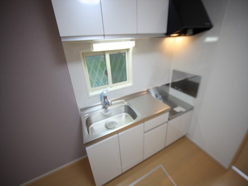 キッチン 2口コンロ設置可