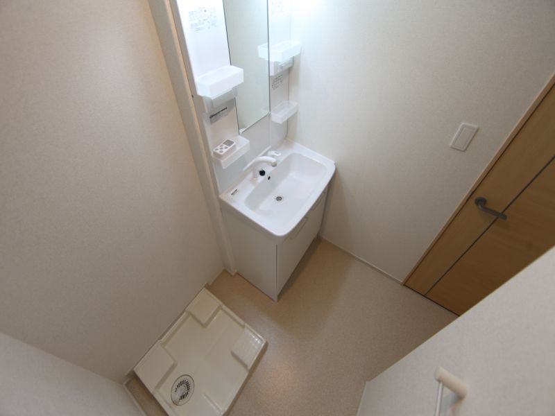 脱衣場 シャンドレ 室内洗濯機置場