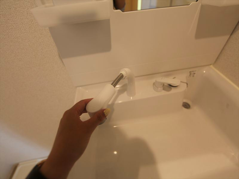 独立洗面台 シャンプードレッサー付