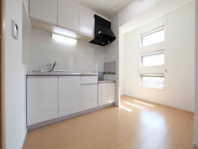 キッチン ガス2口コンロ設置可 モデルルーム