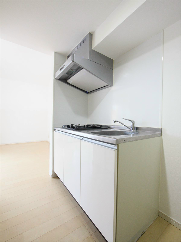 システムキッチン(ガス2口コンロ)