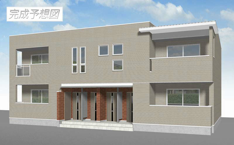 外観パース 南向き