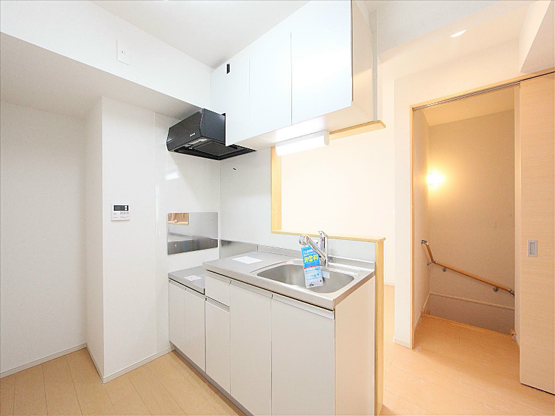 カウンターキッチン(ガス2口設置可)