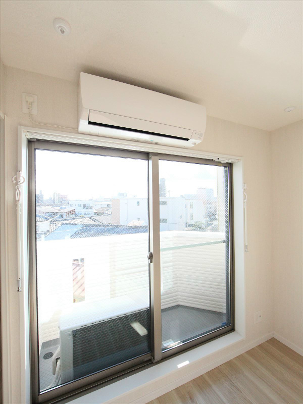 エアコンついてます