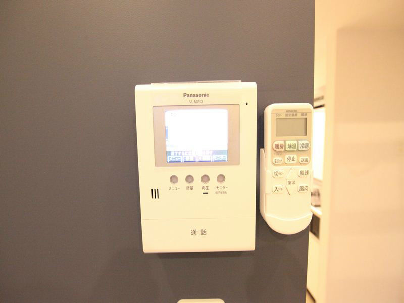 モニター付きンターホン