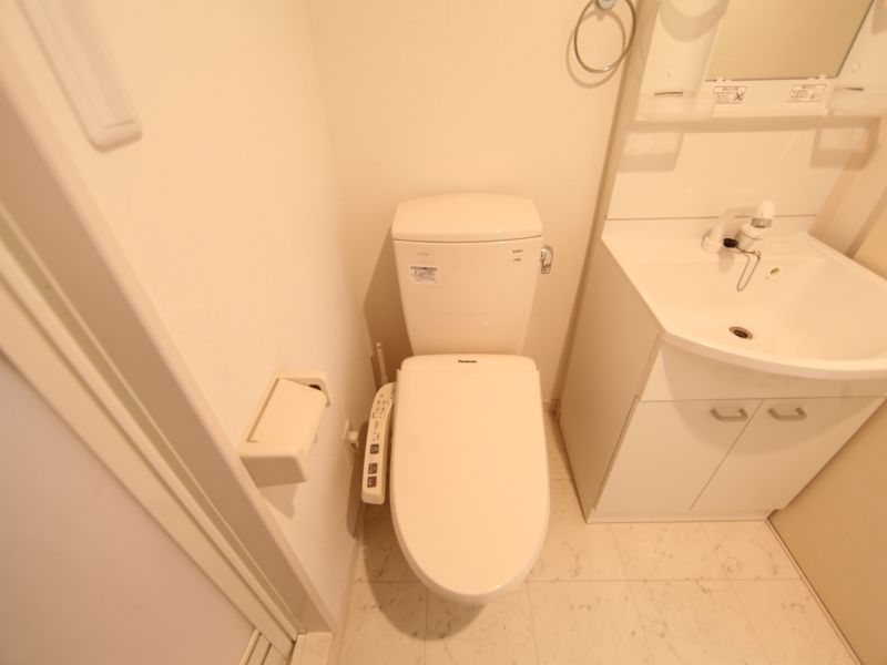 温水洗浄機能付き