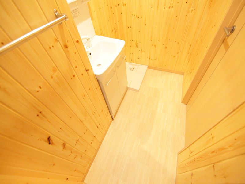 脱衣場 室内洗濯機置き場