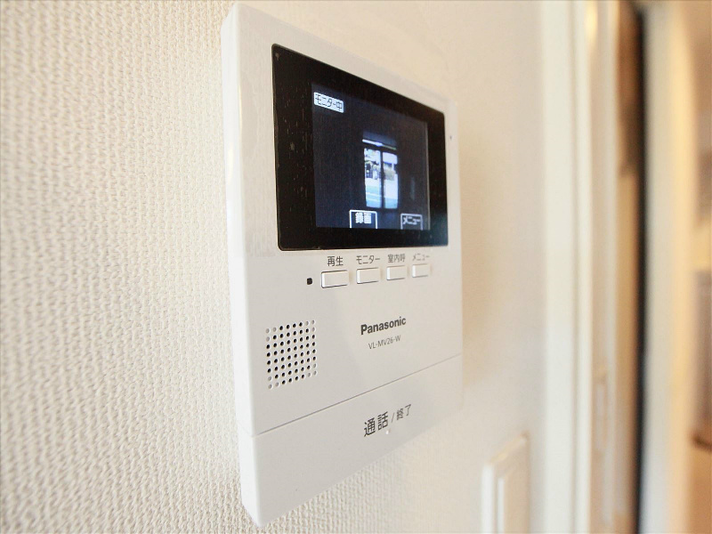 モニターつきインターホン